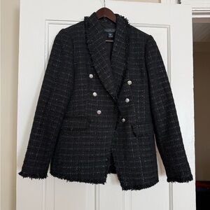 Rachel Zoe Black Double-Breasted Women's Jacket